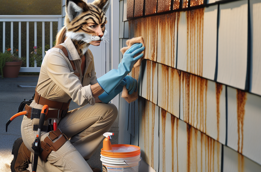 "safe rust stain removal for [Specific Siding Type] [City]"